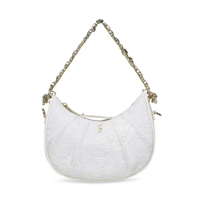 STEVE MADDEN Steve madden rosalia women's white shoulder bag
